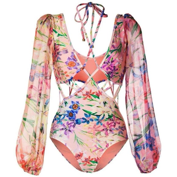 🐚SOLD🐚 NWT PatBO Iris Cut-out Bodysuit - Picture 10 of 11